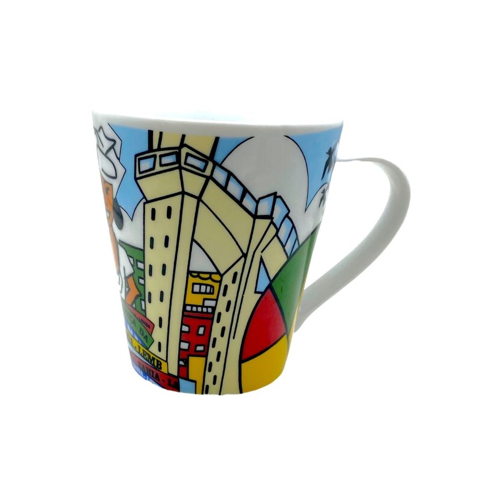 Salvador Brazil Coffee Tea Mug Porcelain Cappuccino Hot Chocolate Cup 8.6 fl oz